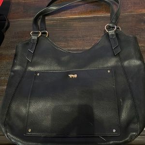 Matthew & Julian black leather purse